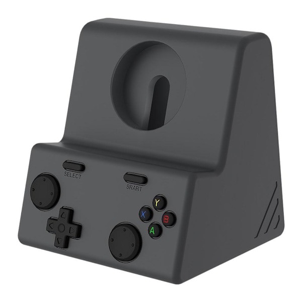 Laddningsstation i silikon Laddare Hållare Ställ Klocka E2W4 För Apple T9 G3M7 black 1pcs
