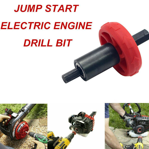 Motorstartare Jump Start Elektrisk Borr Adapter För Gasverktyg Fläkt Q9C8