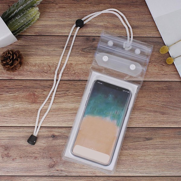 Vattentätt Flytande Fodral Torr Väska Skydd För iPhone 2025 Mobiltelefon X7O5 white 1pcs