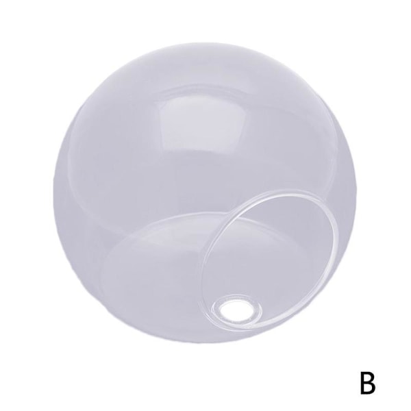 Kreativ Vägg Glas Vas Vägghängande Akvarium Hängande Vas Vardagsrum Väggdekoration H0u5 TransparentB 12cm