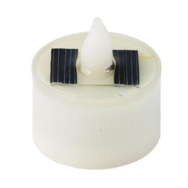 NYA 1/5/10x Solar LED Värmeljus Solcellsljus Trädgård Inom-/Utomhus❃ Warm white One-size 10pcs