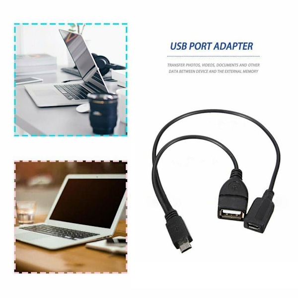 OTG Kabel Adapter För Firestick 4K Fire Stick Amazon USB Lägg Till TV Bäst