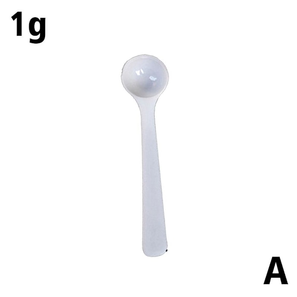 1-10g Kaffemätsked PP För Mjölkpulver Flytande Krydda J2T9 1g one-size