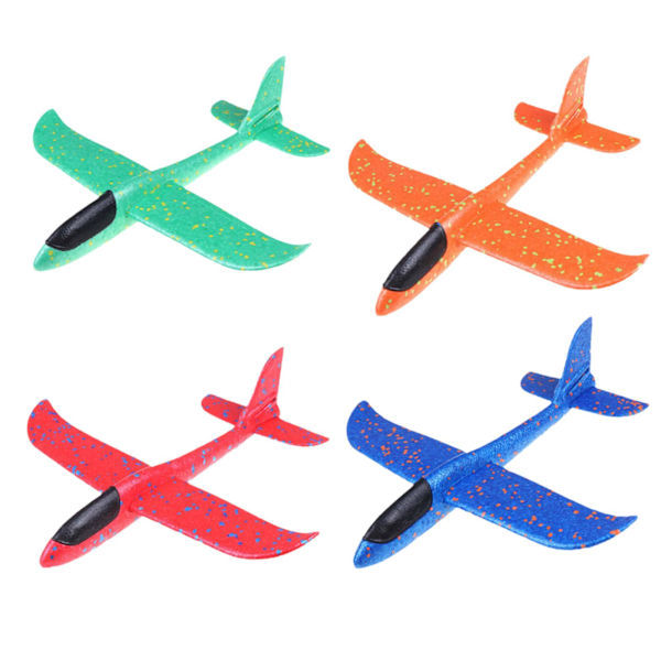 Leksaksflygplan Barn Presenter Skumflygplan Handkast Flygplan Glidflygplan Skum❃ red one-size