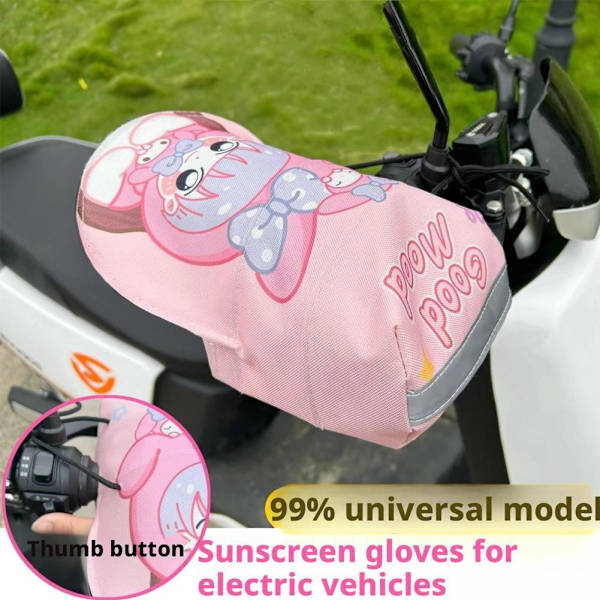 Elektrisk Bil Motorcykel Solskyddshandskar Skydd Hand Tredimensionell Sommar Tunn Z0y7 3 One size