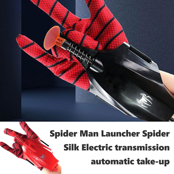 Cosplay Web Shooter Leksak Supercoola Leksaker För Pojke Web Shooter Leksak Siktande Rörelseleksak Presentleksaker För G3j0 black one-size