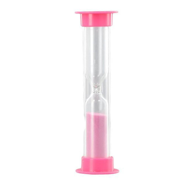 3/ 5/ 10 Minuter Sandtimer Sandklocka Skrivbordsdekoration Barn Klocka Gåva Dekoration Sand Hem K6w6 pink One-size
