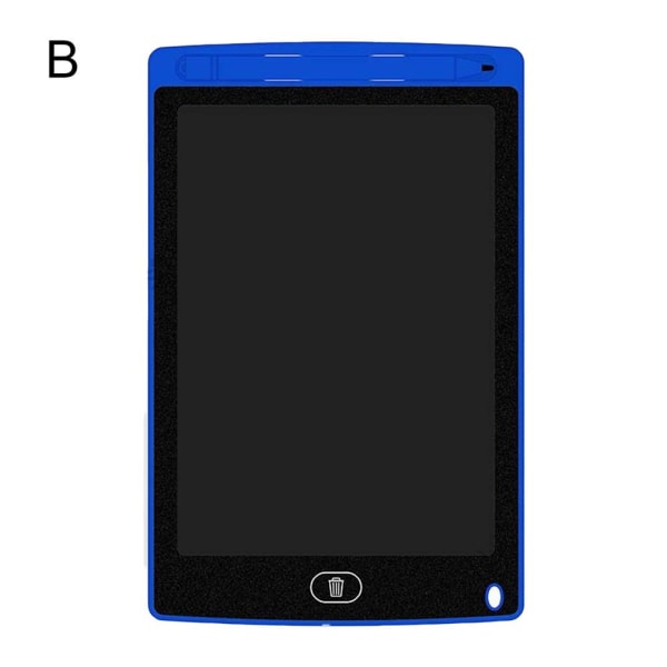 Elektronisk digital LCD skrivplatta ritbräda grafik Kid blue 8.5in one-size