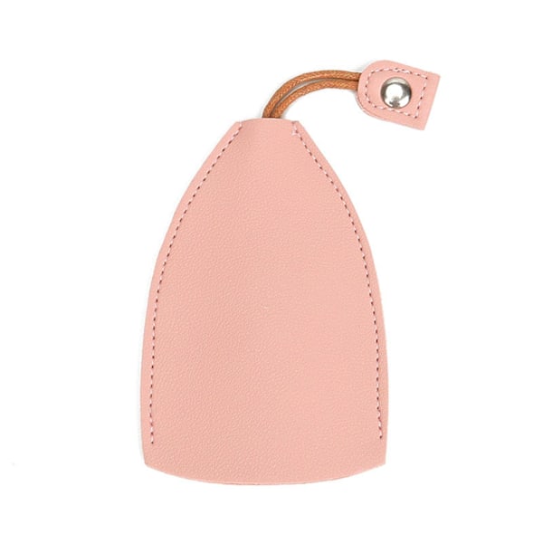 PU Läder Kreativ Utdragbar Söt Stor Kapacitet Bil Nyckelring Nyckel. Pink rabbit One-size