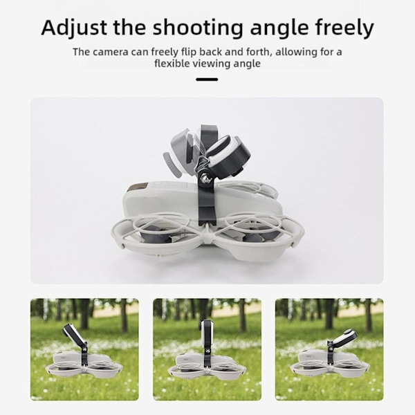 Drönare Expansionsfäste Action Kamera Hållare Adapter för DJI NEO/Insta360 GO3S/GO3 BlackC C