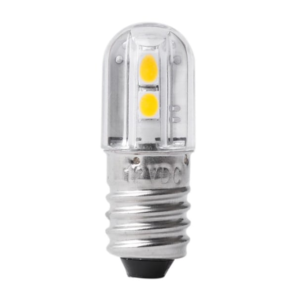 2/6/10X 6V/12V E10 COB LED Skruv Sockel Ficklampslampa Vit/Varm✨✨ 6V white 2pcs