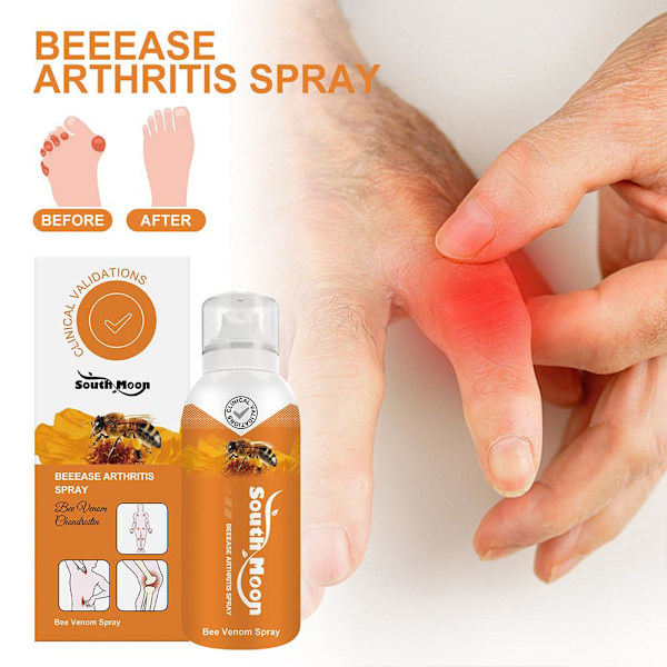 Body Therapy Bee  Led- och bensmärta terapi spray 100ml 1/3/10PCS orangeA 100ml 6pcs