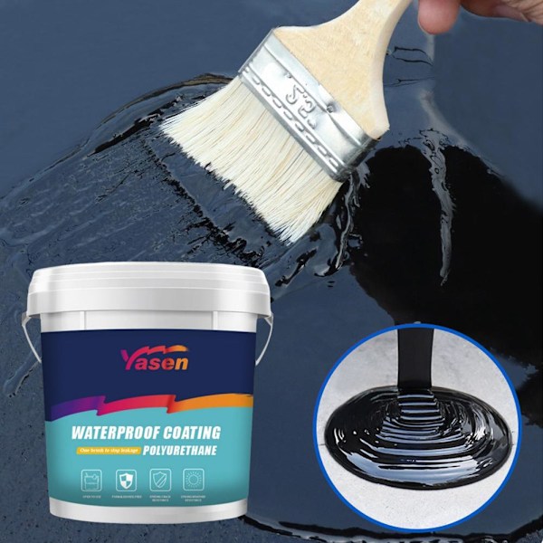 Polyuretan Vattentätning och Läckagereparation Eco;Frie Coating- ndly UK Gray 1000g