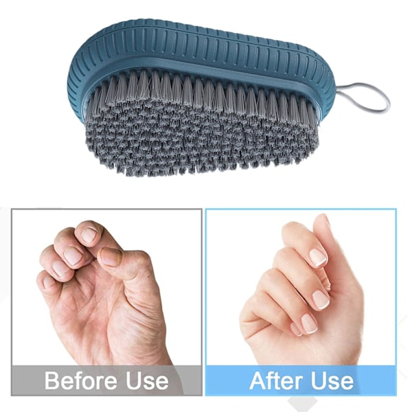 Kraftig Nagelborste Fingernagel Skrubbborste - Handnagel Br.Y6 och Rengöring H8E5
