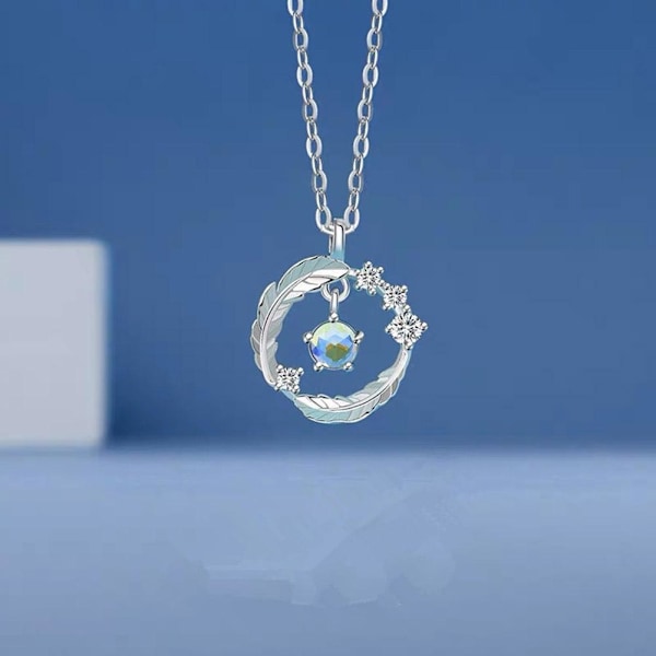 Kranshalsband Gentle Fairy Halsband Enkel Gåva, Q4P2 B One size