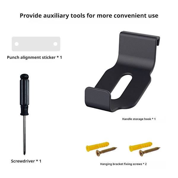 Väggfäste för Switch 2, Metall Väggmonterat Hållarfäste för Switch 2 Spelkonsol, Utrymmesbesparande Vertikalt Ställ Väggmonteringsförvaring