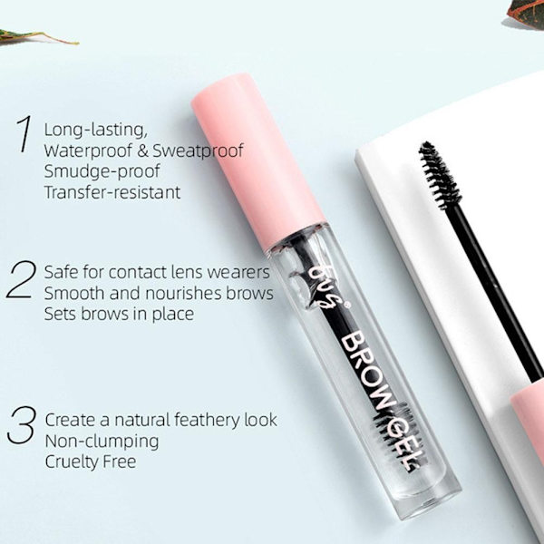 Transparent Mascara Ögonfransförlängning Vattentät Snabb Kosmetika Långvarig Förlängning M2R4