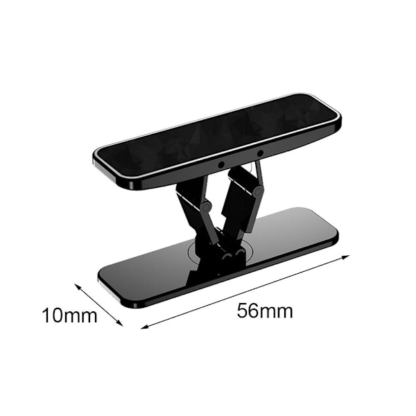 Mekanisk Metall Telefonhållare Ställ Lot M9 Y4W9 √ж т, P6D8 D3K4 black 1pcs