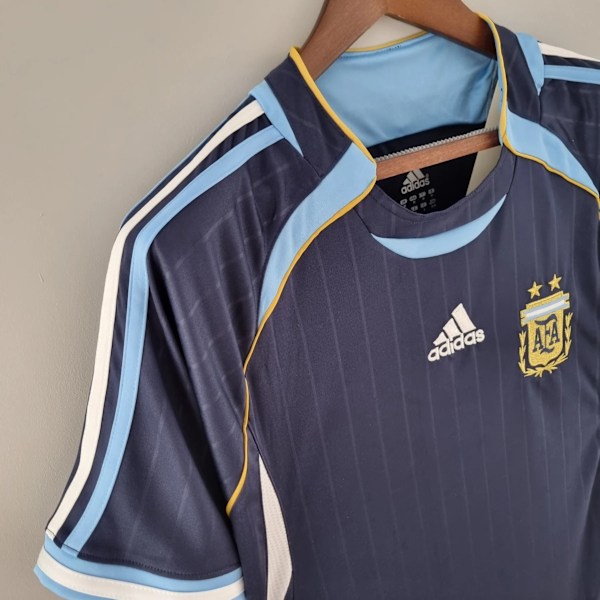 Argentina 2006 BORTSKJORTA Retro Fotbollströja L