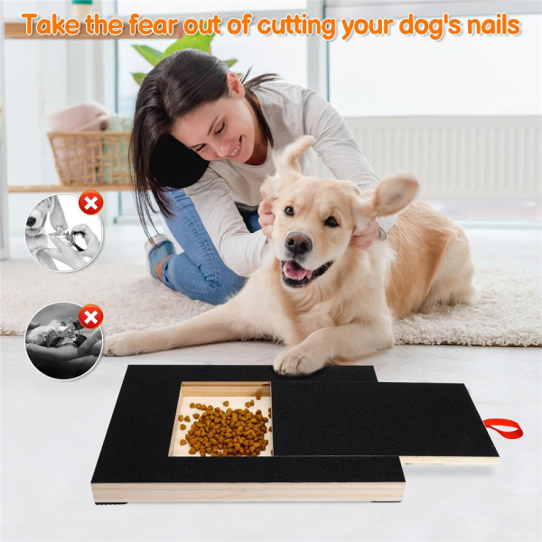 Dog Claw Scratch Pad Nagelfil Sandpapper Board Scratcher Nails Clippers Slipmaskiner