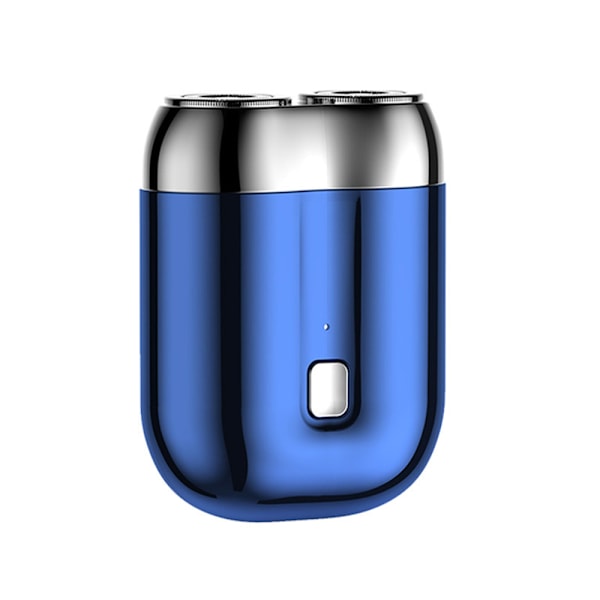 2025 Ny Uppgradering Fickrakapp USB Mini Rakappar för Män, Tvättsbar Dubbelhuvud Rakhyvel, Laddningsbar Vattentät Blue
