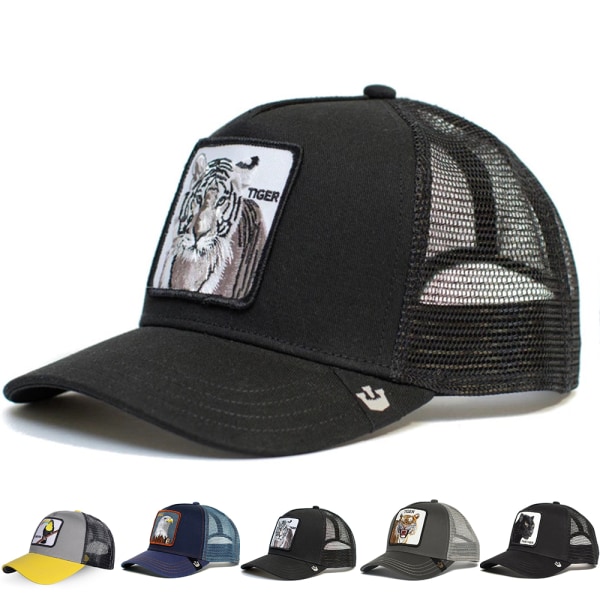 HOT Animal Trucker Baseball Cap Hatt Herr Dam Snapback Outdoor Sport Solkepsar Eagle