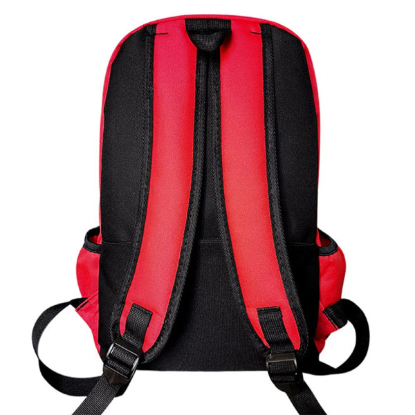 Rainbow Friends ryggsäckar för barn Skolväska med stor kapacitet Rose Red