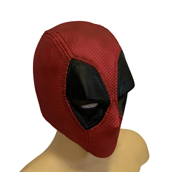 Deadpool-naamio, supersankari Punahilkka-naamio, rekvisiitta roolileikkeihin, Halloween-naamio, asustetarvikkeet