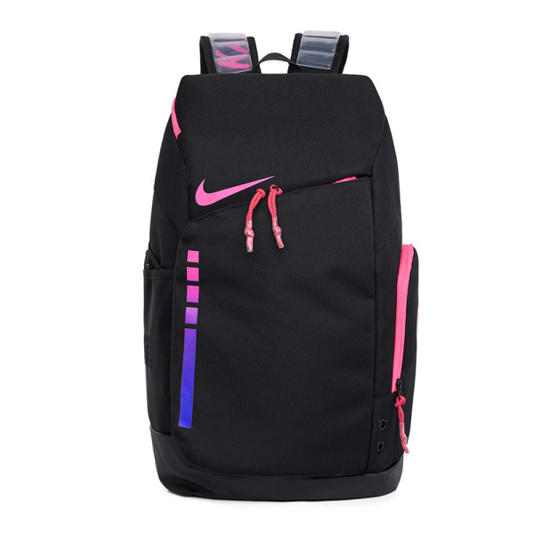 Basketryggsäck för män Skolväska för män Gym Sport Resväska Pojkar Skolväska Black Pink