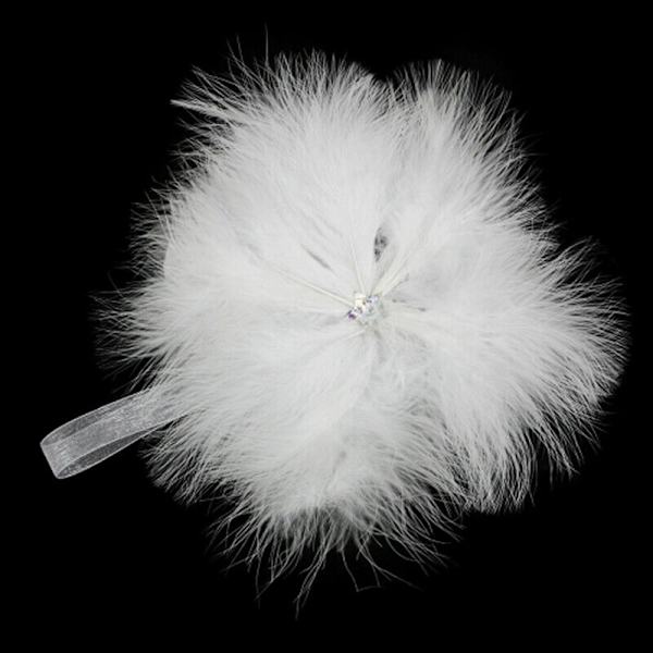 1 st Julkulornament med Ängelfjäder för Hängande Dekoration
