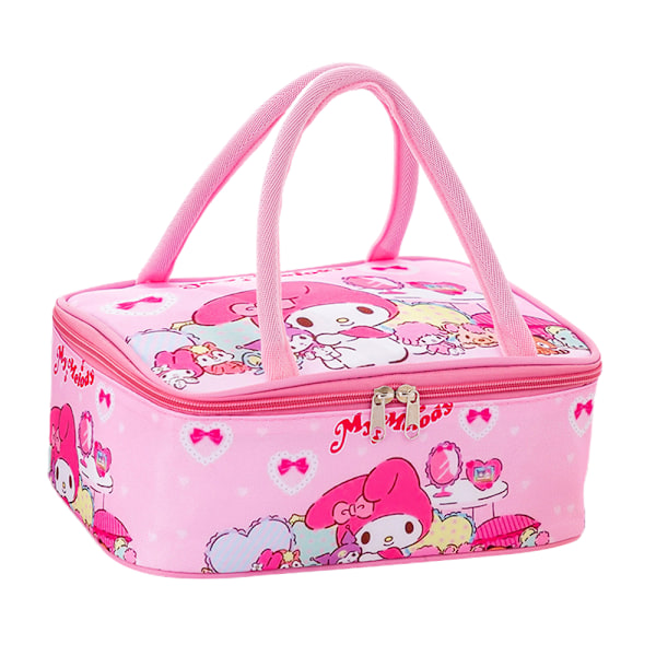Barn Flickor Pojkar Sanrio Isolerad Lunchlåda Studenter Lunchväska Matpaket För Skola Picknicklåda Förvaringsväska Kuromi