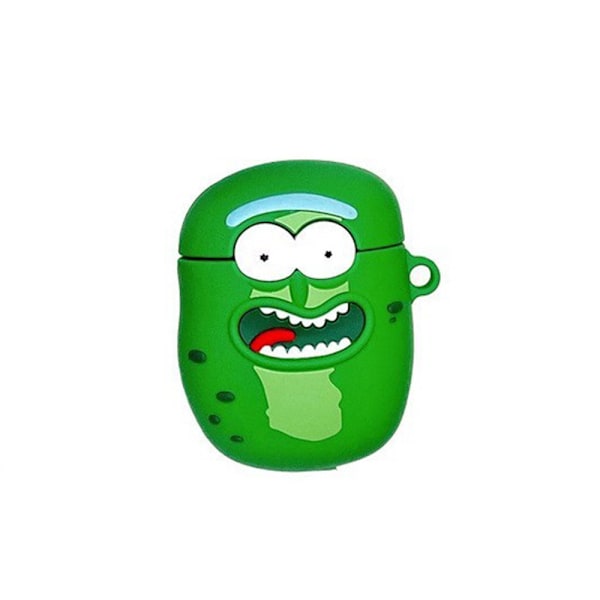Söt Rick Silikonhörlursfodral för AirPods 1/2 3 Pro Skyddande Fodral 3rd generation
