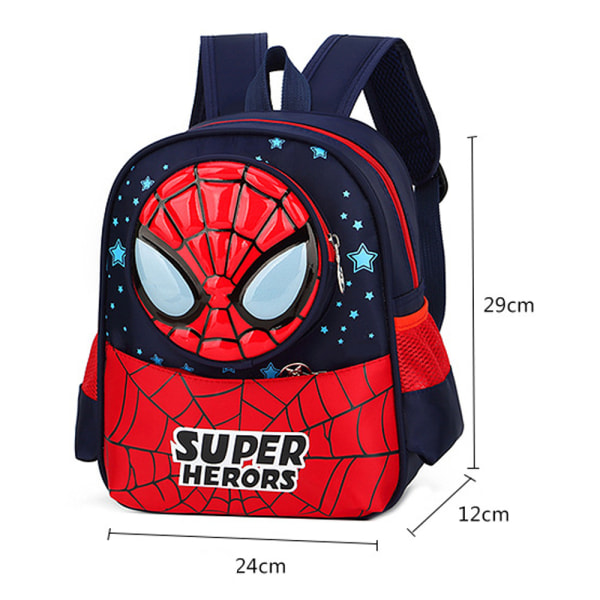 Ryggsäck för barn Captain America Super Hero skolboksväska Batman