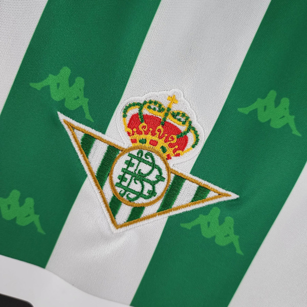 REAL BETIS 1996 - 1997 KOTIPELIPAITA Retro Jalkapallopaita M