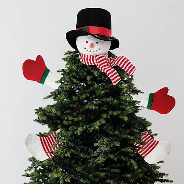 Julgrans Topp Dekorationer The Nightmare Before Christmas Santa Jack Toppset C