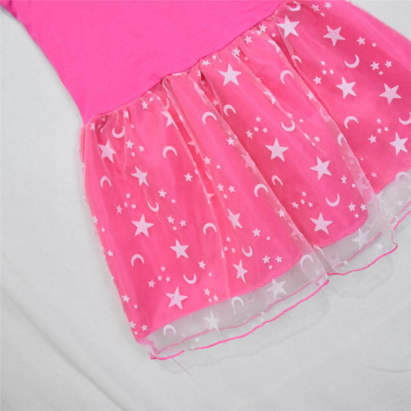 Encanto Mirabel Summer Mesh Tutu Tyllskjortklänning för barnflicka pink 3-4Years = EU92-98