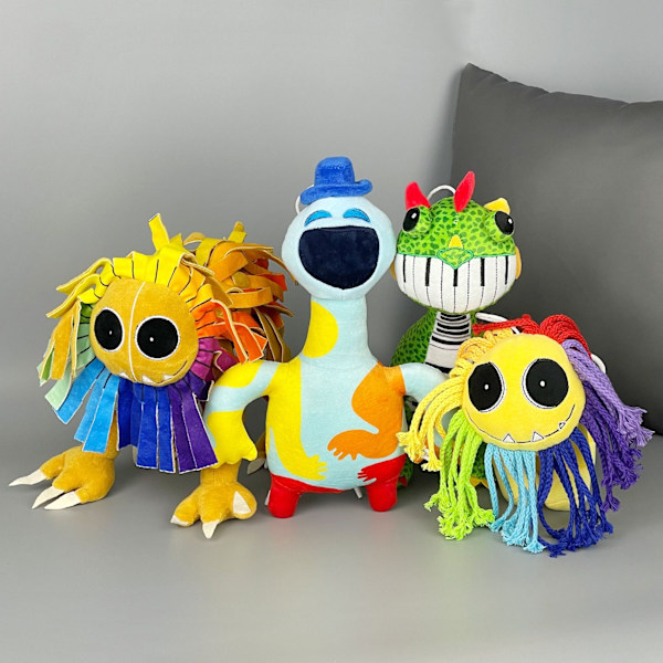 Mardröm Critters Plyschleksak Anime Fyllda Leksaker Heminredning Kudde Barnfödelsedagspresenter C 30x10cm