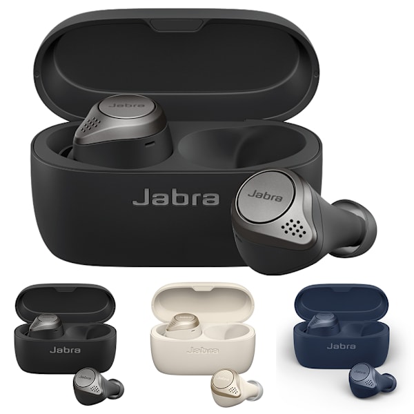 Avokorvakuulokkeet, Bluetooth 5.0 langattomat kuulokkeet aidosti langattomat avokorvanapit korvakoukuilla, urheilukuulokkeet Grey Black