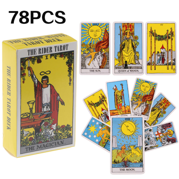 78 st Smith - Waite -Tarot Centennal Edition Game Destiny Cards D(Plain)
