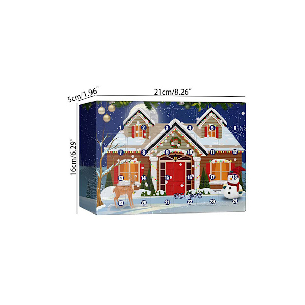 Julkalender 24 Dagar Flickor Hudvård Set Present