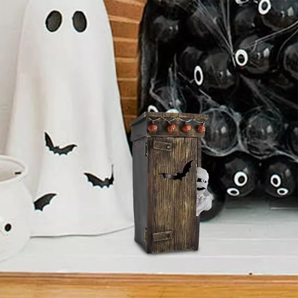 Hauska Puhuva Animoitu Pieru Mumio Ulkohuussi, Aave Hauskat Halloween Koristeet, Pöytäkoneen Koristeet Toimistotarvikkeet