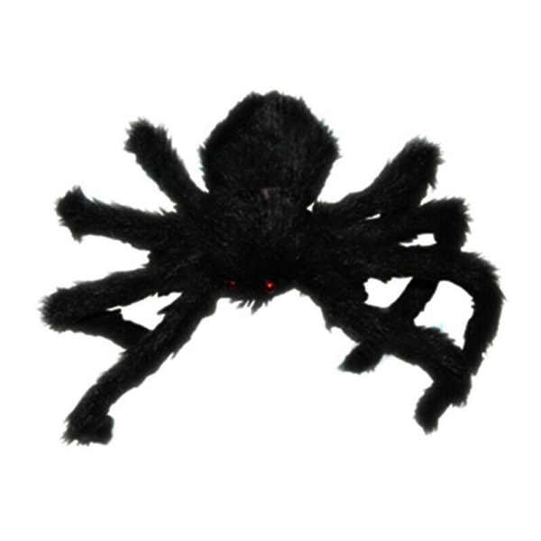 Hängande Spindelrekvisita Halloween Dekoration Spökhusrekvisita Black 30cm