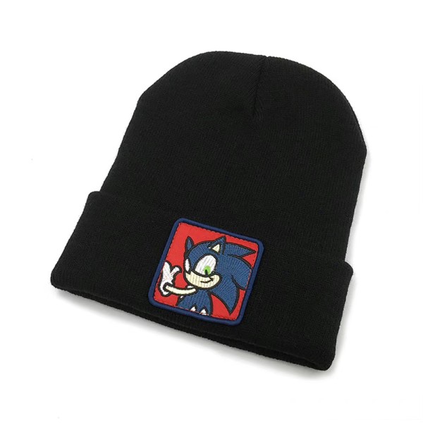 Unisex Animation Sonic the Hedgehog Vintermössa Black