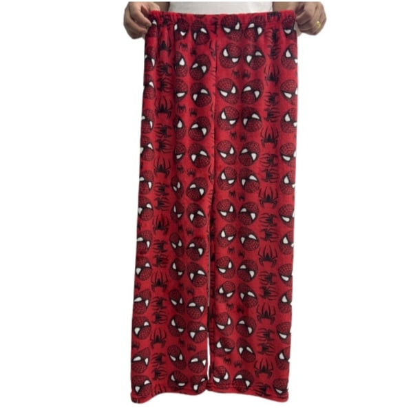 Flickor Cartoon Cat Pyjamas Byxor Dam Pyjamas Byxor Flickor Inomhus Byxor Söta Katt Flanell Bekväma Sömn Byxor A M