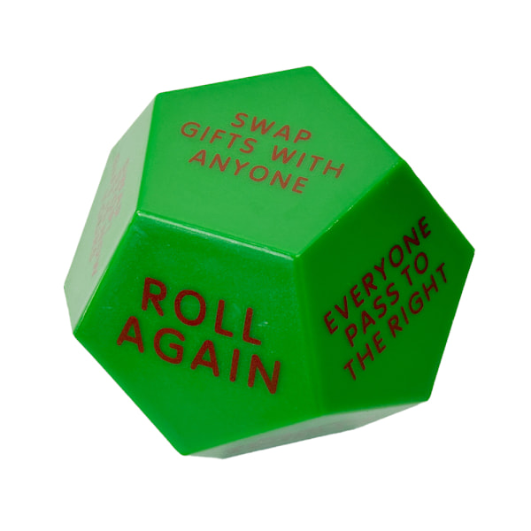 Santa Swap Presentbyte-Tärningar, Julklappsspel med Tärningar