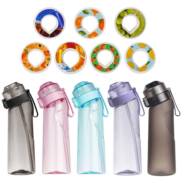 650ml Smaksatt Vattenflaska Light purple