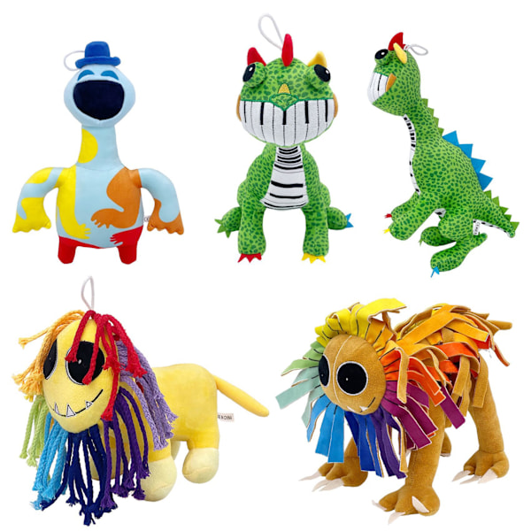 Mardröm Critters Plyschleksak Anime Fyllda Leksaker Heminredning Kudde Barnfödelsedagspresenter C 30x10cm