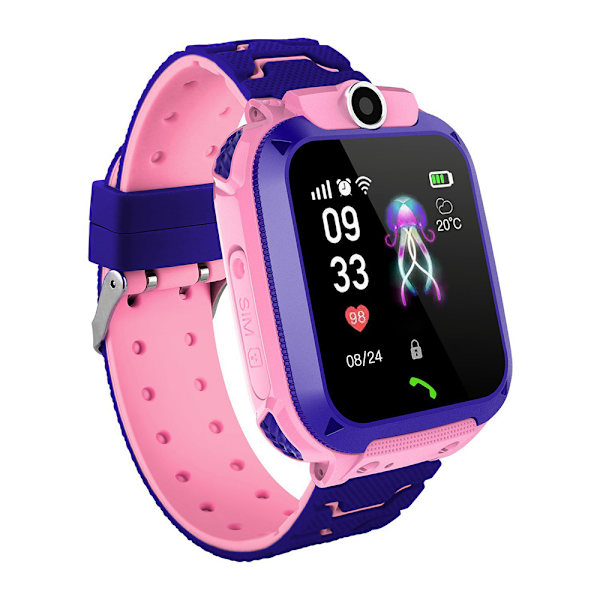 Barnens Smartwatch Leksak present till flickor Pedagogiska Leksaker pink