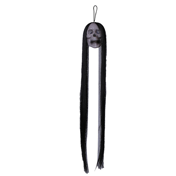 Halloween Hehkuva Aave Pitkillä Hiuksilla Ripustettuna Kuoleman Paholaiselle