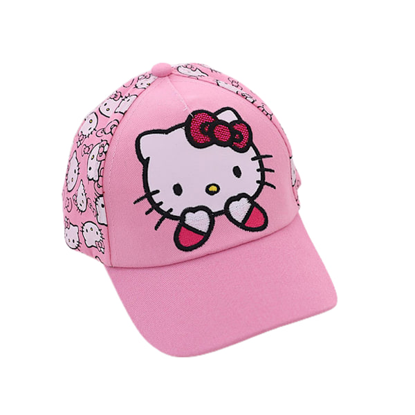 Barn Flickor Katt Basebollkeps Justerbar Snapback Hatt Solhatt Presenter NY Pink